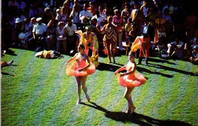 POSTAL PV07743: Ballet Pacifica, Festival of Arts Laguna Beach California