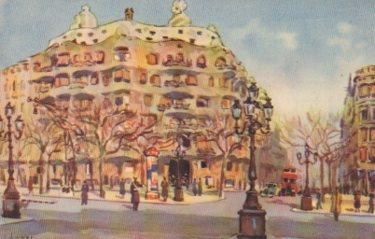 POSTAL PV07725: Edificio La Pedrera en Barcelona por J. M. Tuser