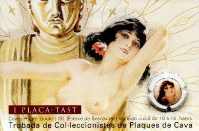 POSTAL PV07777: Trobada de Col.leccionistes de Plaques de Cava, Caves Roger Goulart