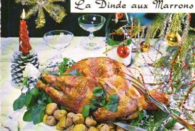 POSTAL PV07759: La Dinde aux Marrons
