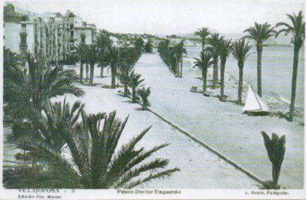 POSTAL PV07952: Paseo Doctor Esquerdo en Villajoyosa, Alicante (ver descripcion)