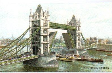 POSTAL PV08004: Tower Bridge, London