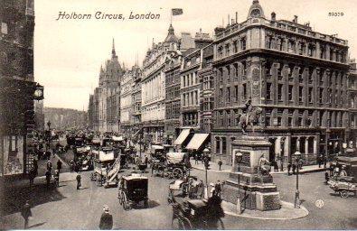 POSTAL PV08008: Holborn Circus, London