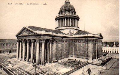 POSTAL PV07985: Le Pantheon, Paris