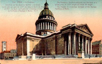 POSTAL PV07988: Paris, Le Pantheon