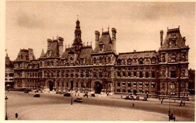 POSTAL PV07990: Paris, l'Hotel de Ville
