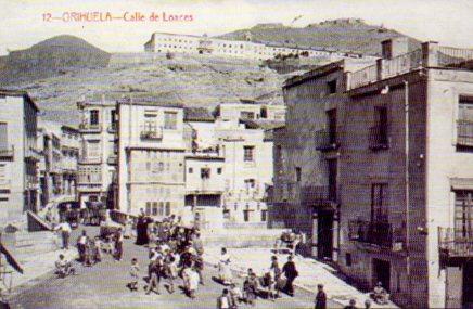 POSTAL PV07937: Calle Loaces en Orihuela, Alicante (ver descripcion)