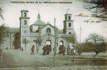 POSTAL PV07935: Iglesia de la Inmaculada Concepcion en Torrevieja, Alicante (ver descripcion)