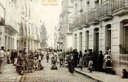POSTAL PV07888: Calle Sagasta, Elche (ver descripcion)