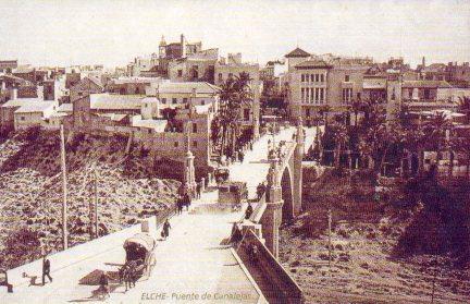 POSTAL PV07890: Puente de Canalejas en Elche (ver descripcion)