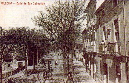POSTAL PV07881: Calle de San Sebastian en Villena, Alicante (ver descripcion)