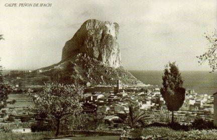 POSTAL PV07875: Peñon de Ifach en Calpe, Alicante (ver descripcion)
