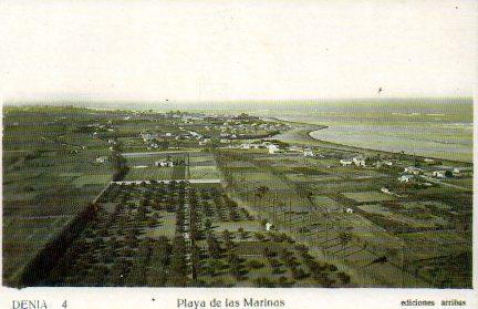 POSTAL PV07877: Playa de las Marinas en Denia, Alicante (ver descripcion)