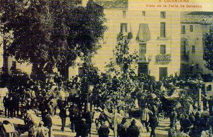POSTAL PV07901: Vista de la Feria de Ganados en Cocentaina, Alicante (ver descripcion)