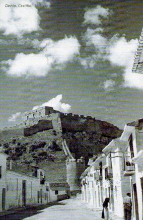 POSTAL PV07908: Vista del Castillo de Denia, Alicante (ver descripcion)