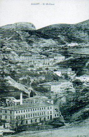 POSTAL PV07910: Vista de El Molinar en Alcoy, Alicante (ver descripcion)