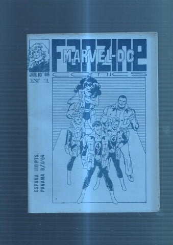 Fanzine: Marvel-DC numero 1