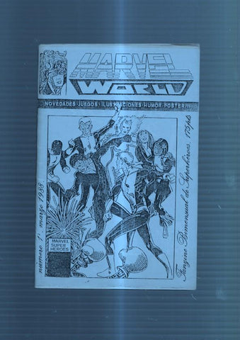 Fanzine: Marvel World numero 1