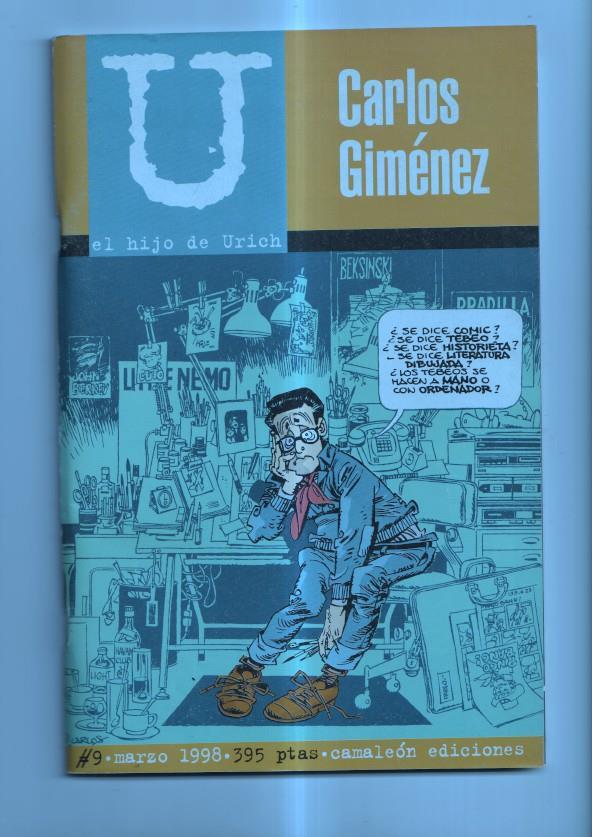 Fanzine: U el hijo de urich numero 09: Carlos Gimenez