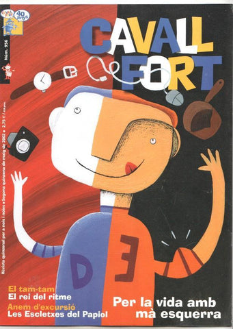 Revista: Cavall Fort num 956, maig 2002. NO INCLUYE el suplemento El Tatano - Anem d'excursio a les Escletxes del Papiol