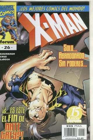 Planeta: X Man volumen 2 numero 26