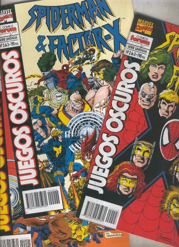 Planeta: Spiderman Factor X: Juegos oscuros, coleccion