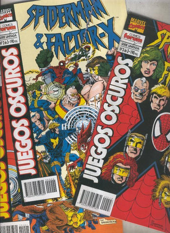 Planeta: Spiderman Factor X: Juegos oscuros, coleccion