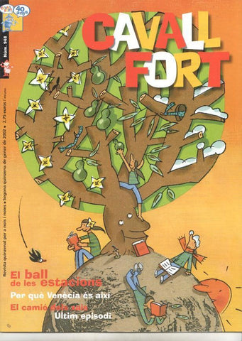 Revista: Cavall Fort num 948, gener 2002. NO INCLUYE EL SUPLEMENTO EL TATANO-69. El ball de les estacions