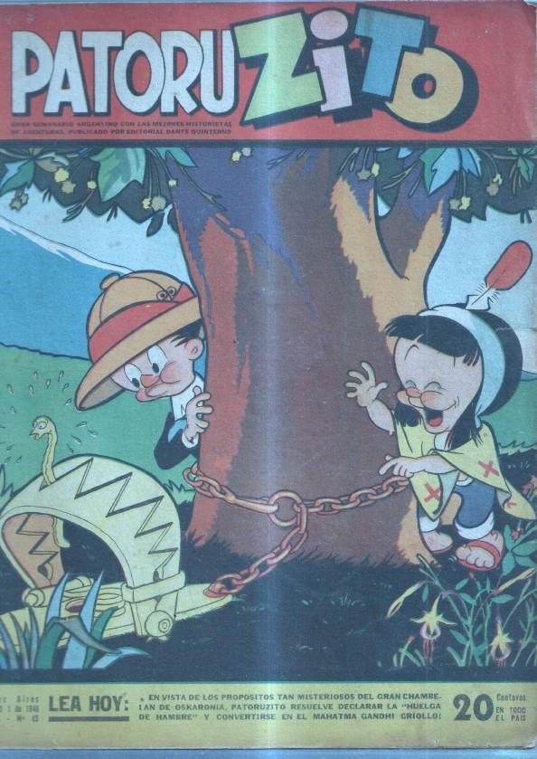 Patoruzito numero 043: A la conquista de Jastinapur (roto en cubierta trasera segun imagen adjunta)