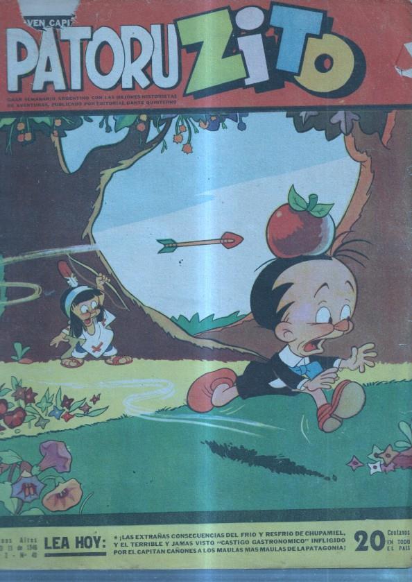 Patoruzito numero 040: La piel de la pantera negra (leves rotos en cubierta segun imagen)