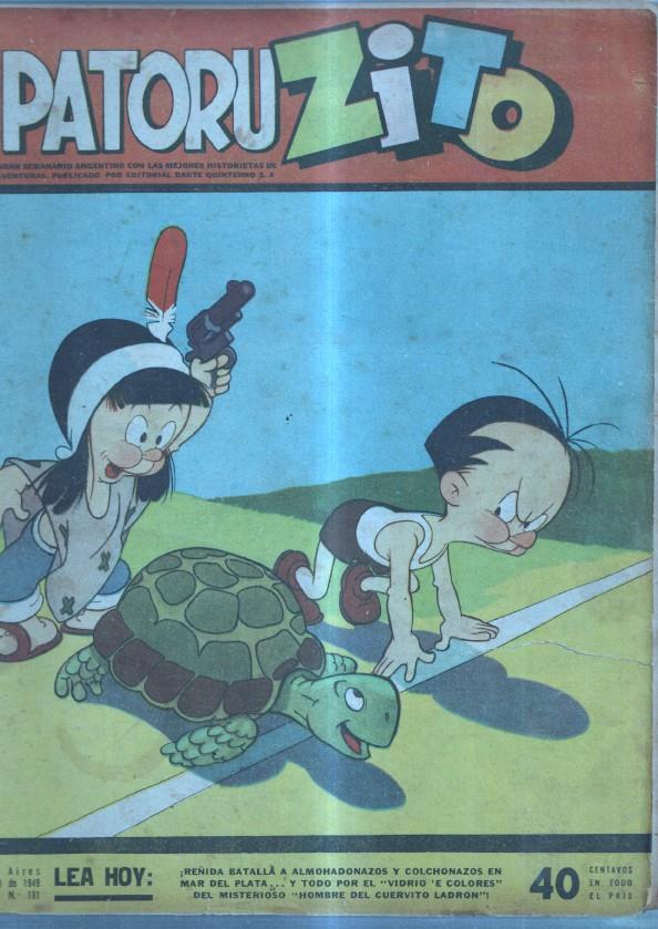 Patoruzito numero 181: cubierta suelta, alguna pagina rajada