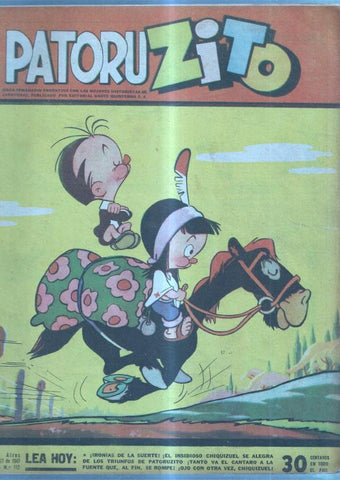 Patoruzito numero 112: A sangre y fuego (trozo roto trasera segun imagen)