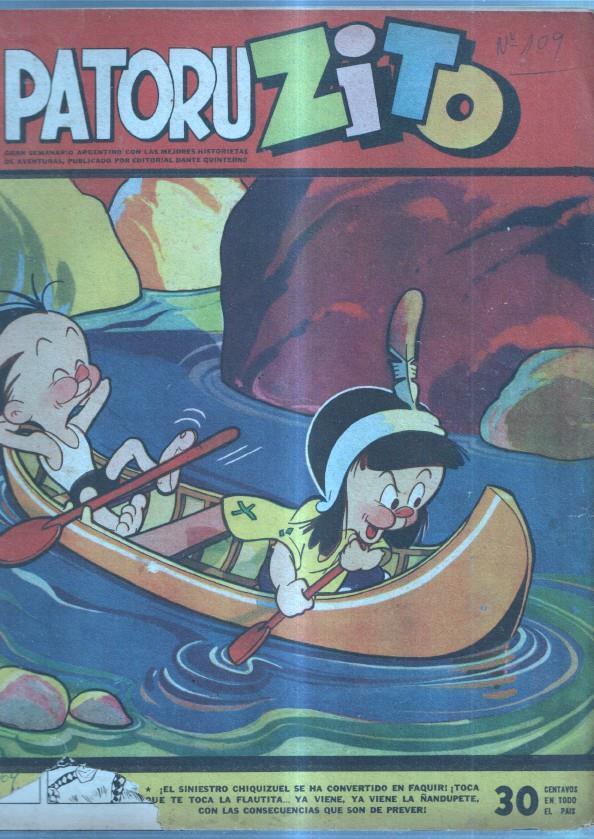 Patoruzito numero 109: Flash Gordon (roto parte inferior cubierta segun imagen)