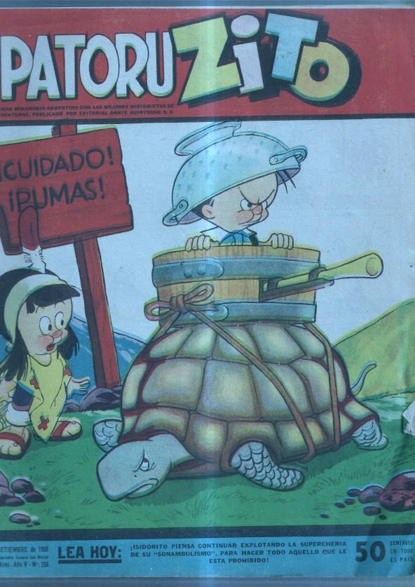Patoruzito numero 256: Lanza seca