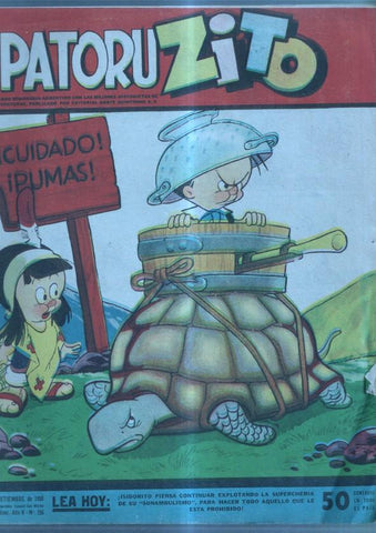 Patoruzito numero 256: Lanza seca