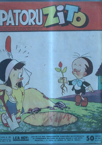 Patoruzito numero 258: El volcan de oro
