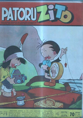 Patoruzito numero 292: Tucho de canillita a campeon