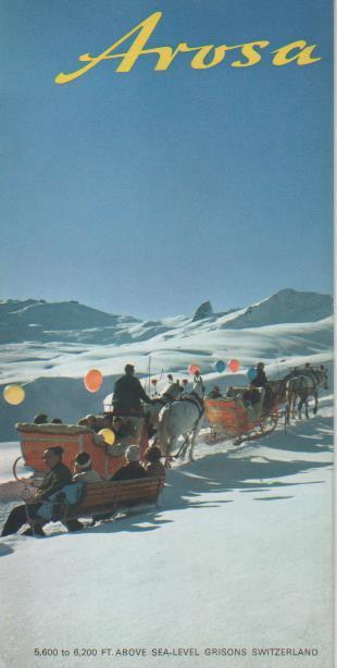 Varios E00423: Guía de Arosa (Suiza) en inglés