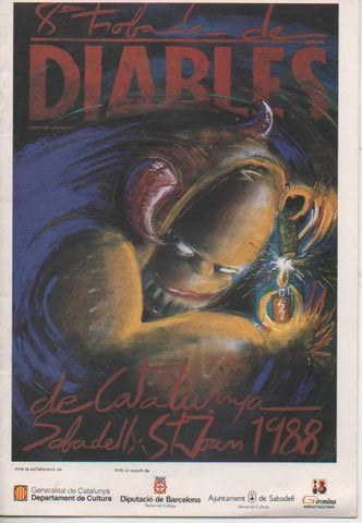 Varios E00575: 8ª Trobada de Diables De Catalunya. Sabadell 1988