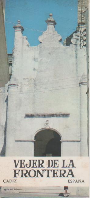 Varios E00465: Folleto turístico de Vejer de la Frontera, Cadiz