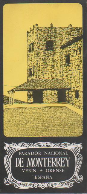 Varios E00466: Folleto Parador de Monterrey, Verin - Orense