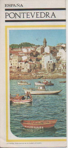 Varios E00467: Folleto turístico de Pontevedra