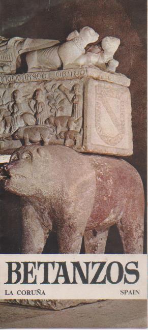 Varios E00462: Folleto turístico de Betanzos, La Coruña