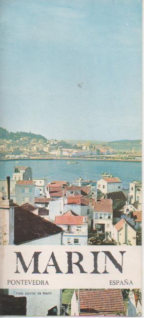 Varios E00461: Folleto turístico de Marín, Pontevedra