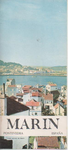 Varios E00461: Folleto turístico de Marín, Pontevedra