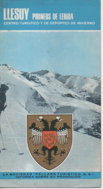 Varios E00444: Folleto turístico de Pirineos de Lerida