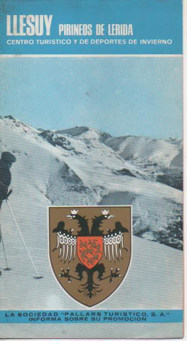 Varios E00444: Folleto turístico de Pirineos de Lerida