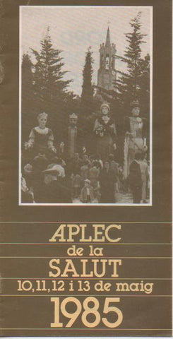 Varios E00553: Aplec de la Salut Maig de 1985