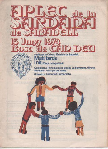 Varios E00569: Aplec de la Sardana de Sabadell 1974
