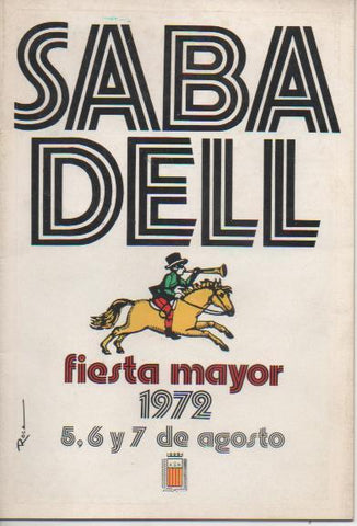 Varios E00518: Programa de Fiesta Mayor 1972